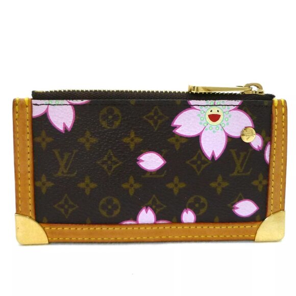 Auth LOUIS VUITTON Pochette Cles Cherry Brossom Key Coin Purse M92015 #W511008 - Picture 2 of 15